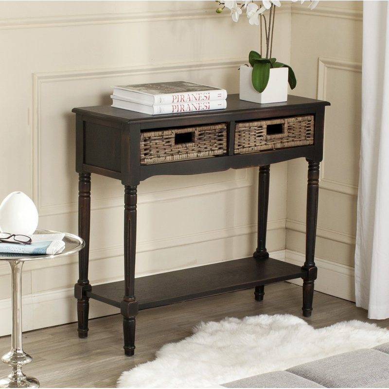 August Grove Santa Cruz 35.75 Console Table Reviews Wayfair